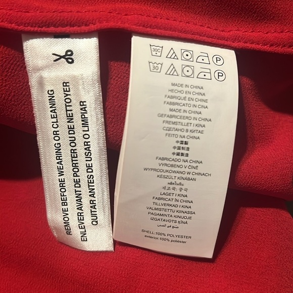 Michael Kors Women’s Red Kate Sequin Flowy Mini Dress | NEW/NWT!!♥️♥️♥️💃💃💃 - Picture 6 of 7